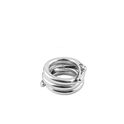 Anillo Bague Color Plata Anillo Bague Color Plata